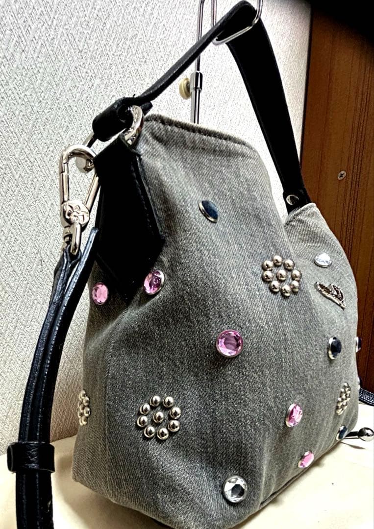 【美品】Think Bee！シンクビー ジュエルビーンズ 2way トートバッグ