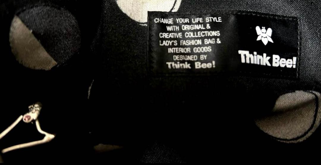 【美品】Think Bee！シンクビー ジュエルビーンズ 2way トートバッグ