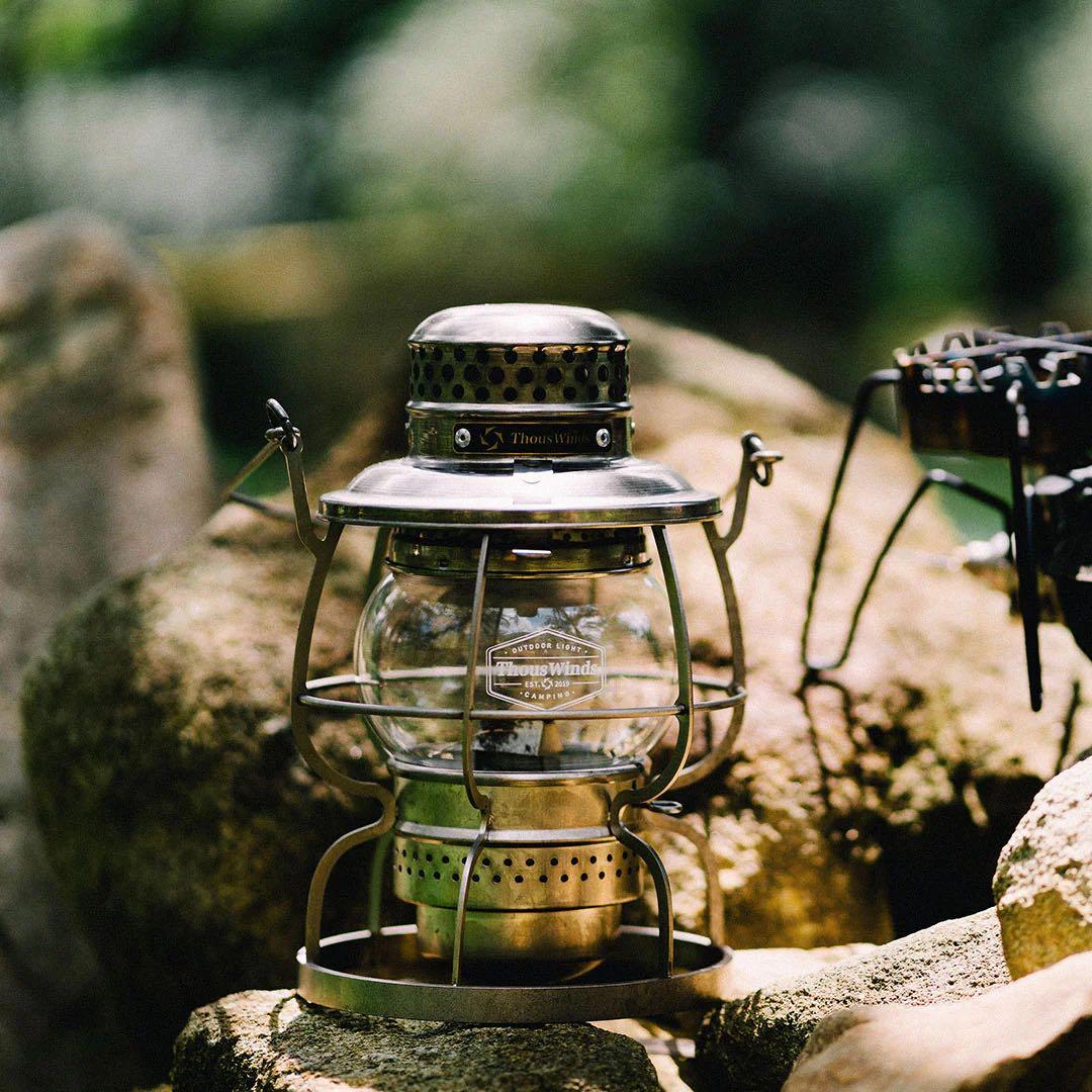 ThousWinds レイルロードランタン　純正交換用ホヤ付属