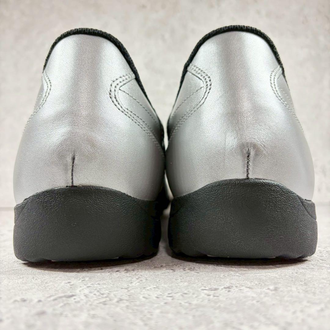 【箱付き 未使用級】PATRICK シルバー ゴルフシューズ G2204