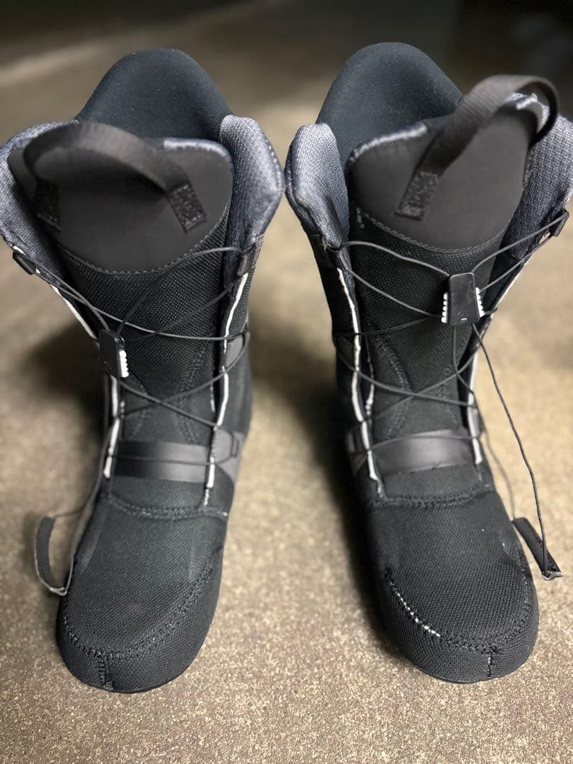 サロモン ダイアログ 26.5cm クイックレース 使用少ない　足の幅細めの方に