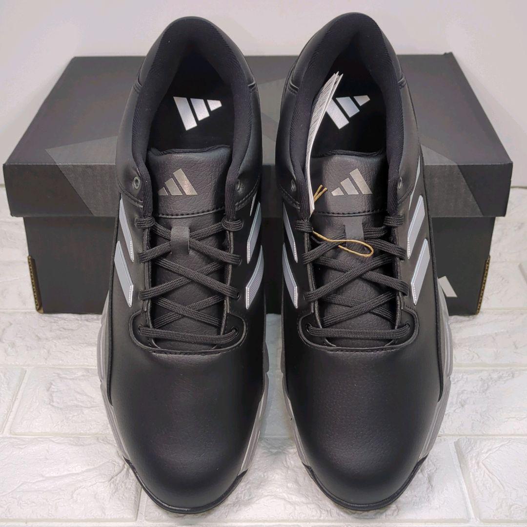 27.0）adidas ゴルフシューズ ✨新品未使用✨　ブラック 使いやすい
