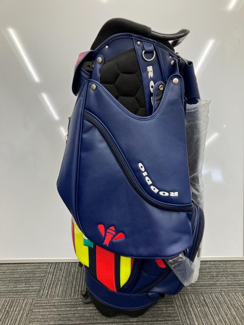 RODDIO キャディバッグ　パッチワークダークブルー　015