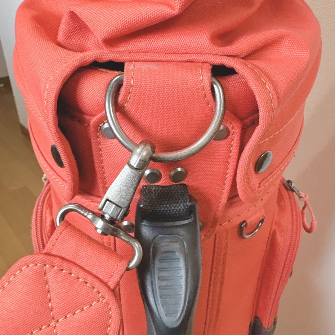 K421 Munsingwear キャディバッグ オレンジ