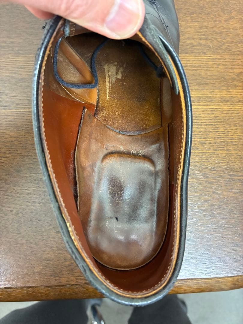 ALDEN オールデン　ストレートチップ　サイズ9D カーフ