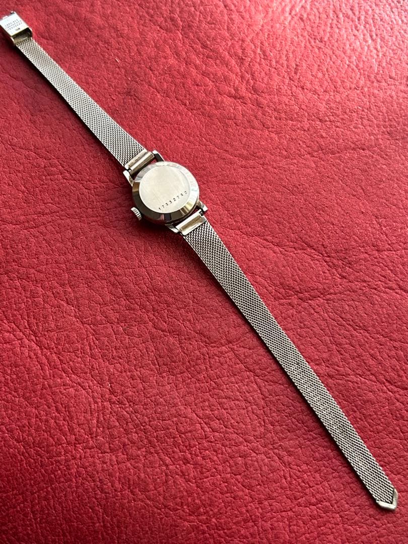 ロンジンレディース手巻き2針時計 稼働品ビンテージ