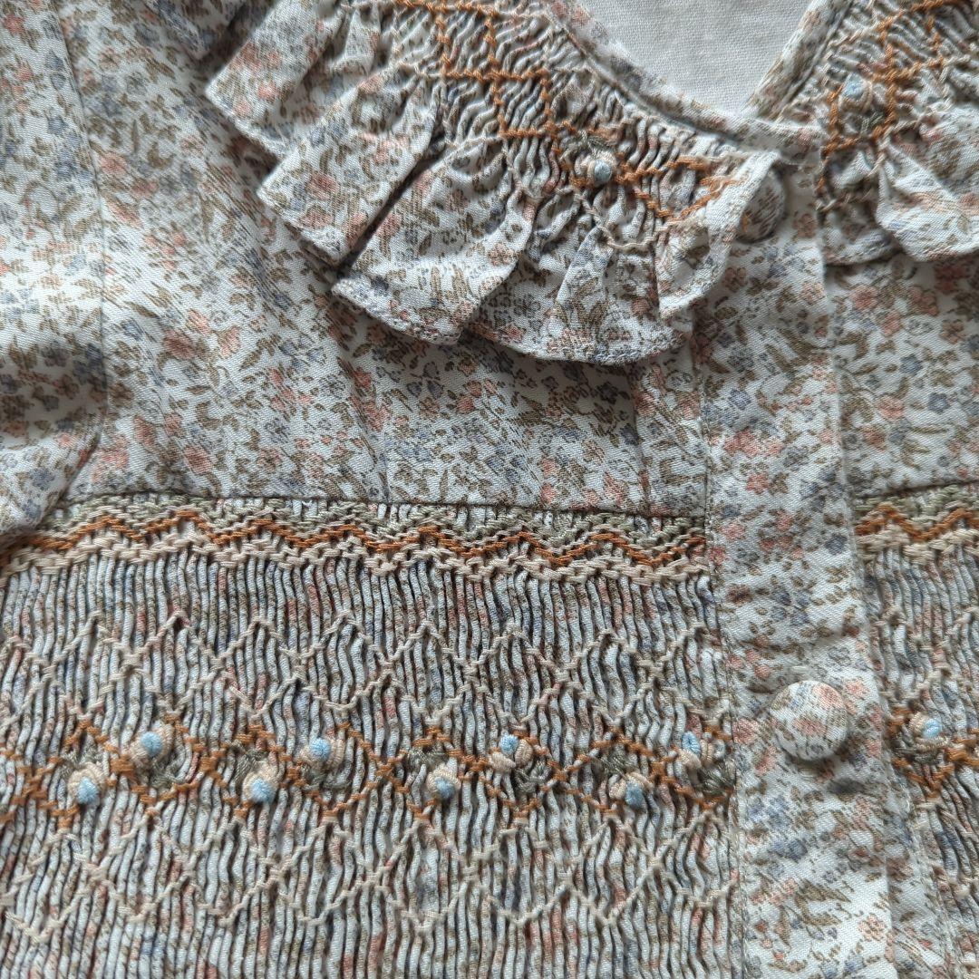 Kidiwi　8A　128cm　サンサカエプチ　ワンピース　リバティ