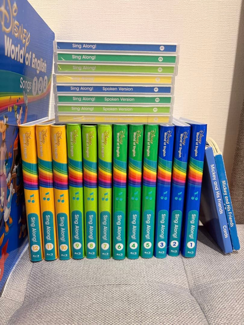Disney World of English DVDセット 最新版　美品