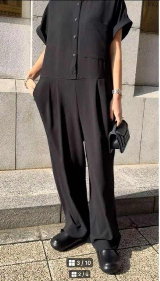 マチャット　ハーフスリーブオールインワン