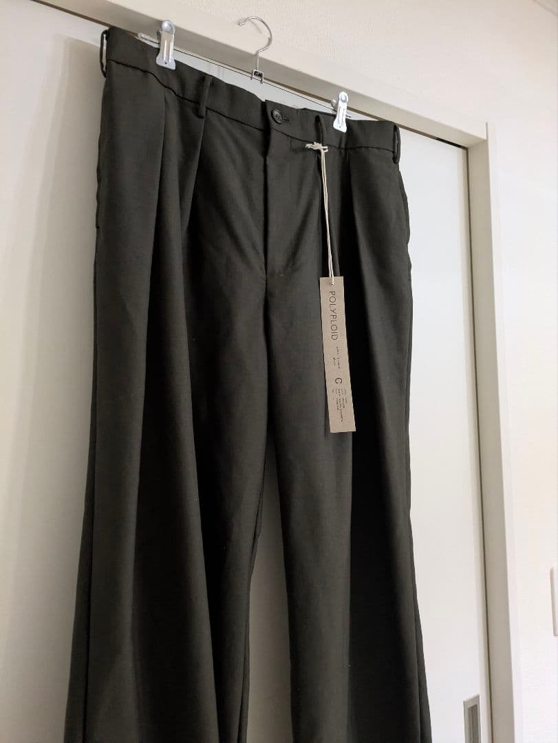 パンツ POLYPLOID Wide Tapered Pants