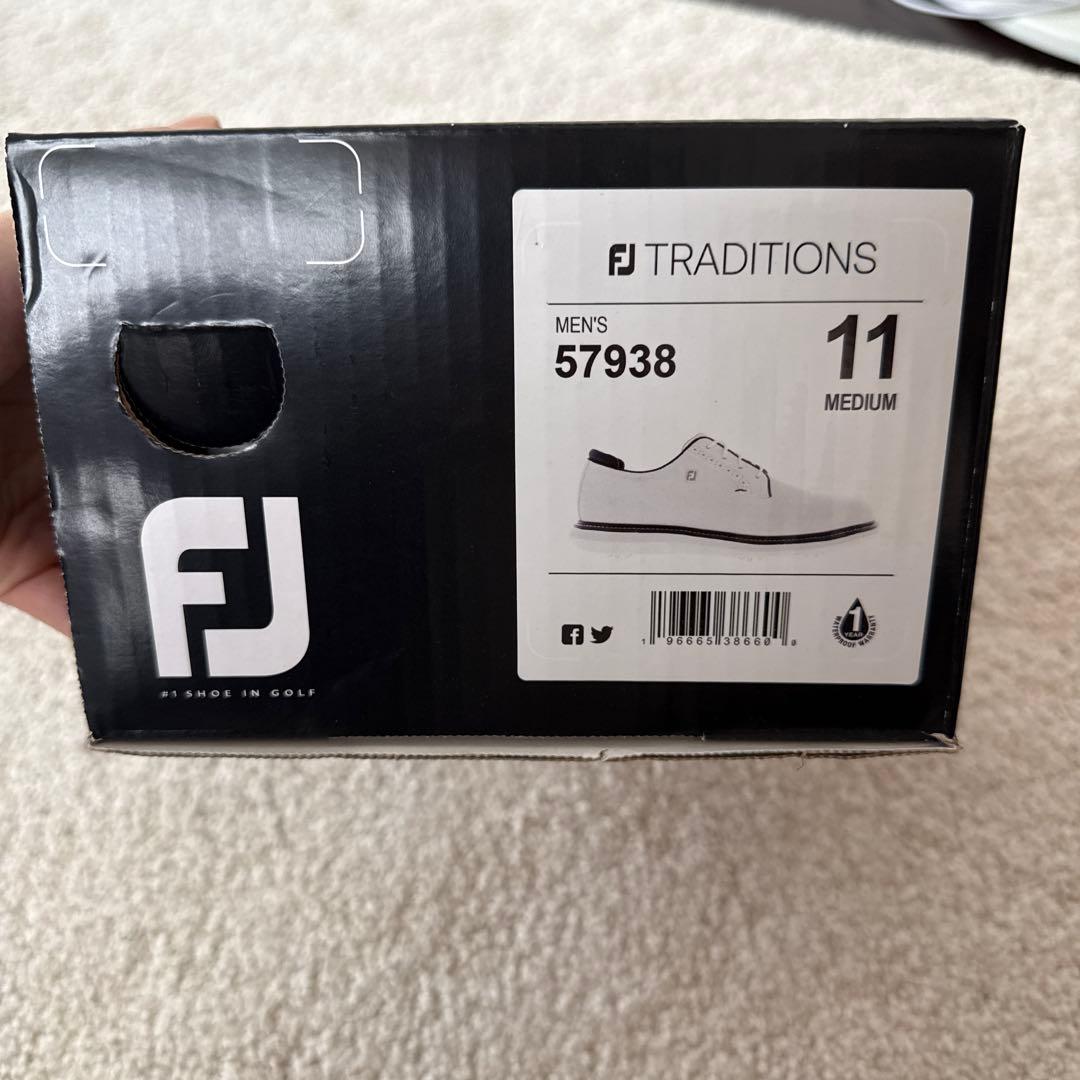 FJ ゴルフシューズ ホワイト　定価約2万円