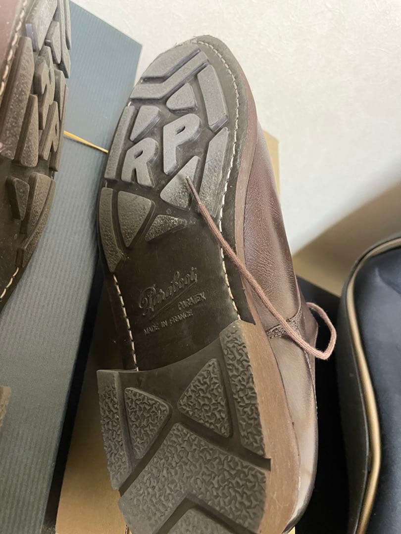 パラブーツ　シャンボード　ダークブラウン　UK5.5（24センチ相当）