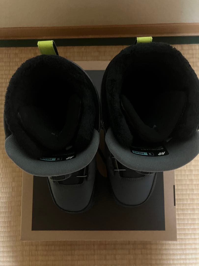 K2 スノーボードブーツ ボアシステム グレー/イエロー