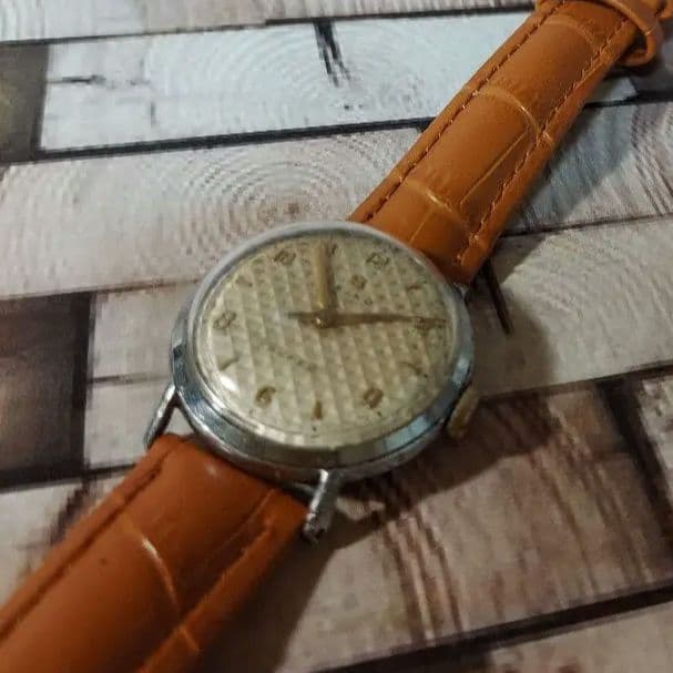 アンティーク　セイコー　スーパー　ビックS　50年代変わり文字盤　メンズウォッチ