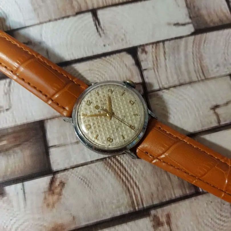 アンティーク　セイコー　スーパー　ビックS　50年代変わり文字盤　メンズウォッチ