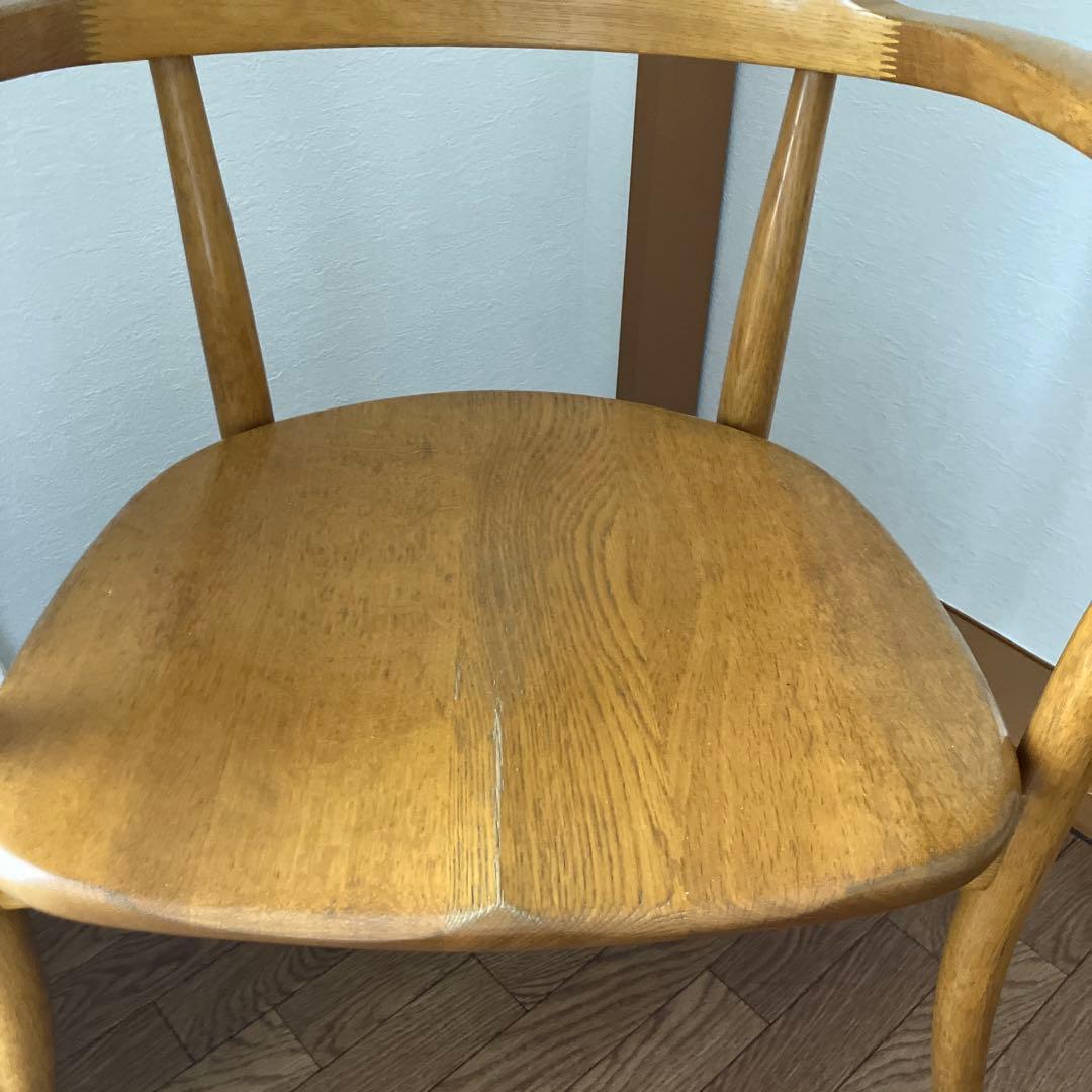 飛騨産業 オーク無垢材 ダイニングチェア