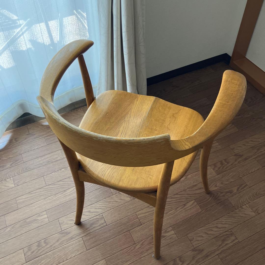 飛騨産業 オーク無垢材 ダイニングチェア