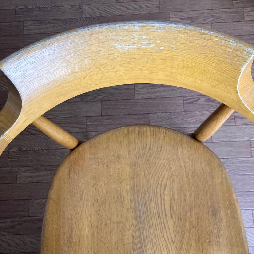 飛騨産業 オーク無垢材 ダイニングチェア