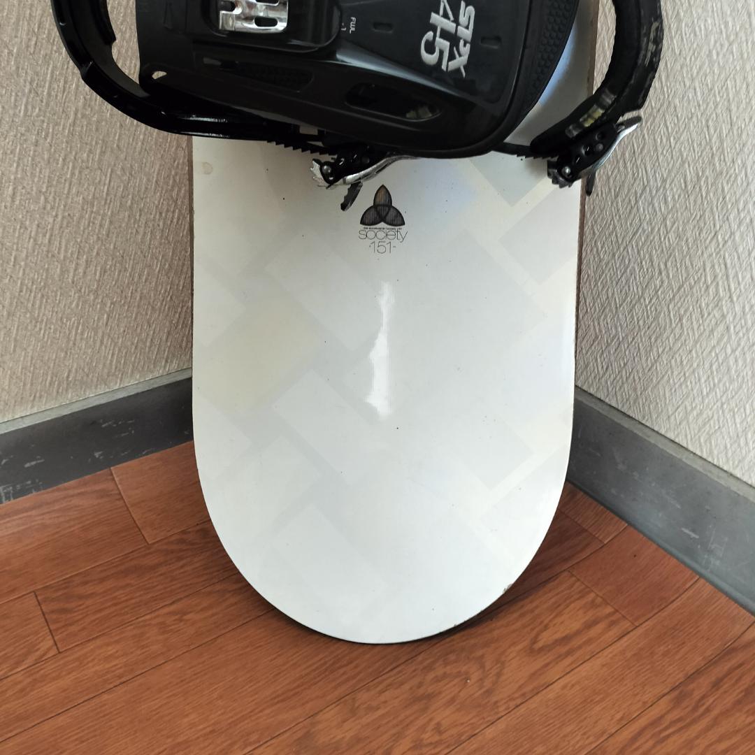 RIDE SOCIETY 151cm × SALOMON SPX45 セット