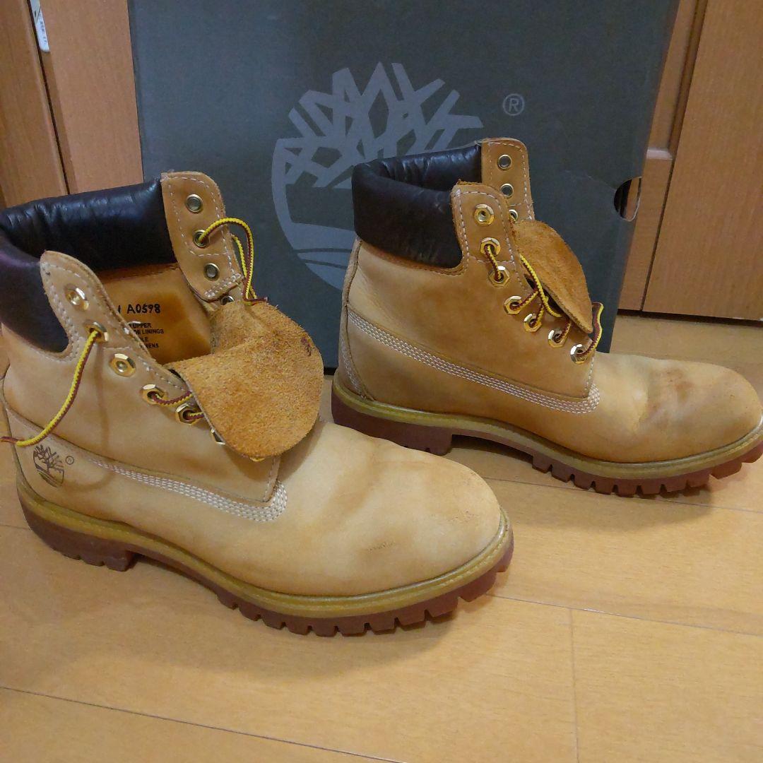 【ケア済】Timberland プレミアムブーツ 8w