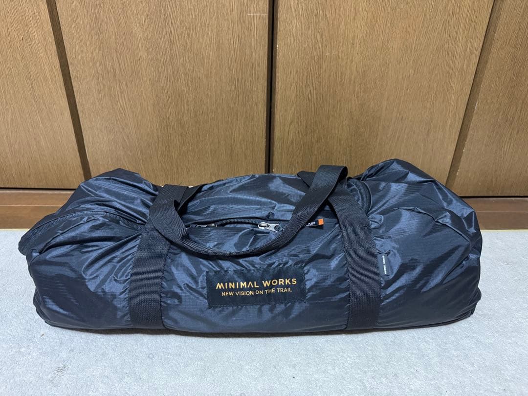 テント・タープ MINIMAL WORKS SHELTER GBlack & VESTIBULE