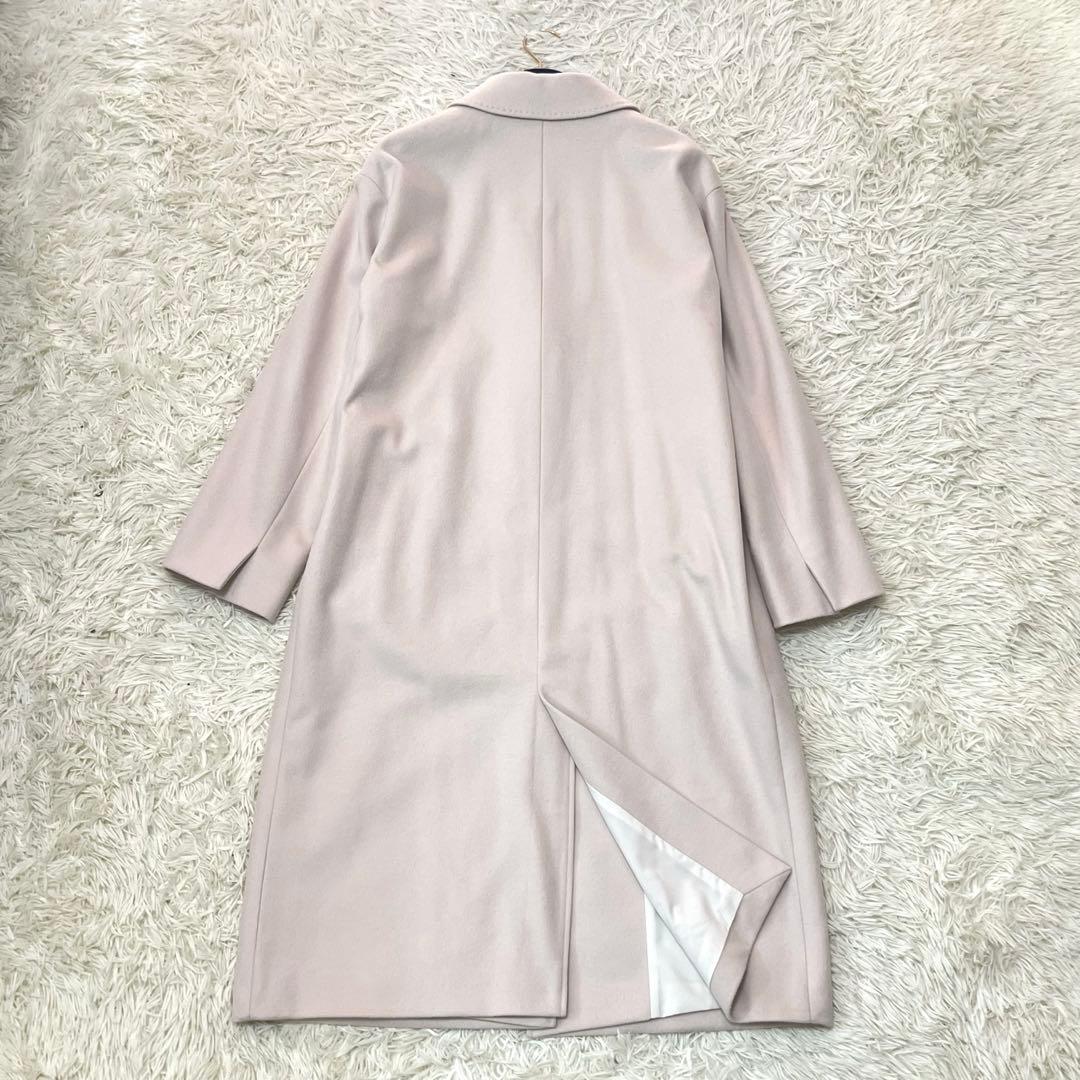 【美品✨️】23区 23AW ウールカシミヤビーバー チェスターコート ベージュ