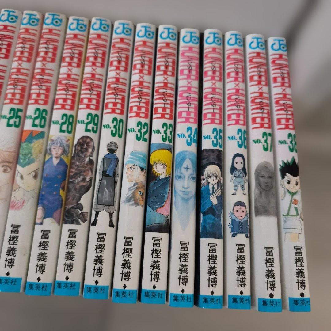 HUNTER×HUNTER 1〜38巻　21.27.31巻無し