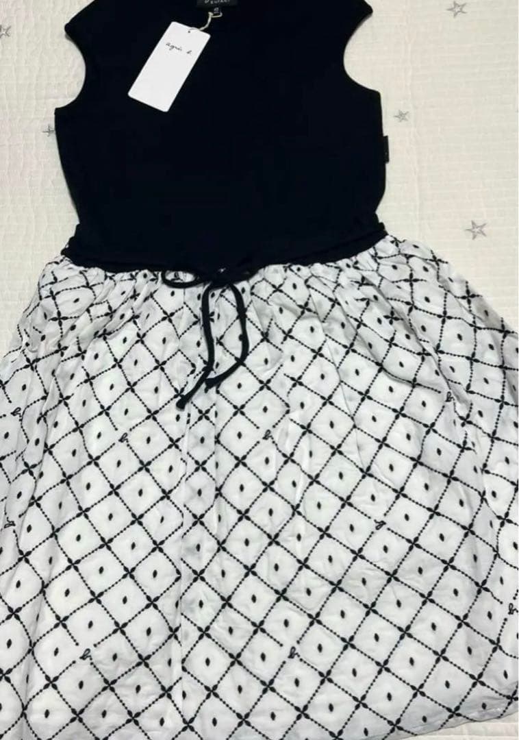 新品　試着なし　agnes b. アニエス ベー　ワンピース　150 刺繍