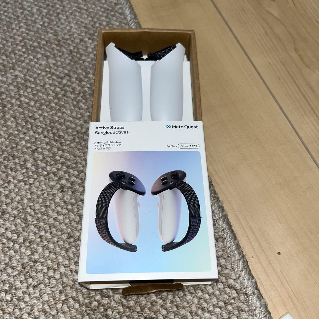 ［美品］ Quest 3 512GB 4K アクティブストラップ付き