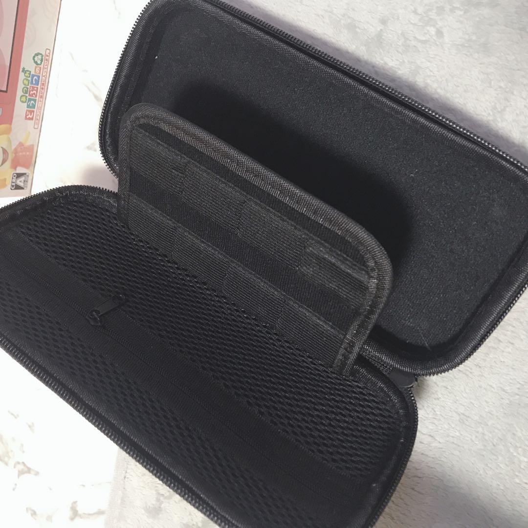 Switch LITE どうぶつの森セット しずえアロハ柄 ケース付き ピンク