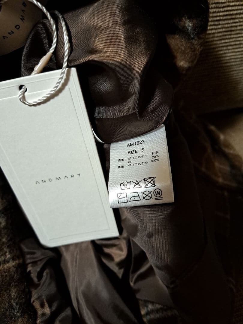 Ribbon check mini pants Sサイズ