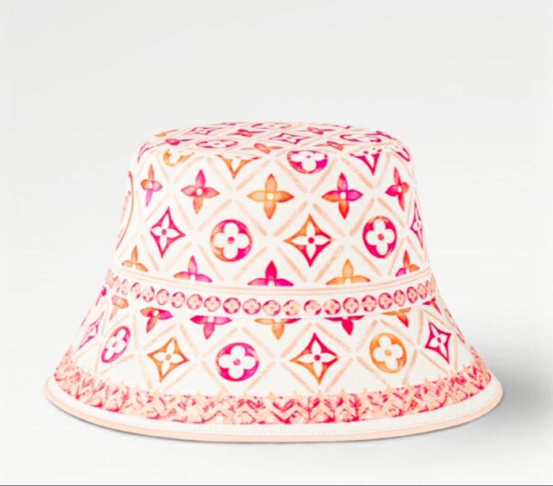 Louis Vuitton ベージュ バケットハット　リバーシブル