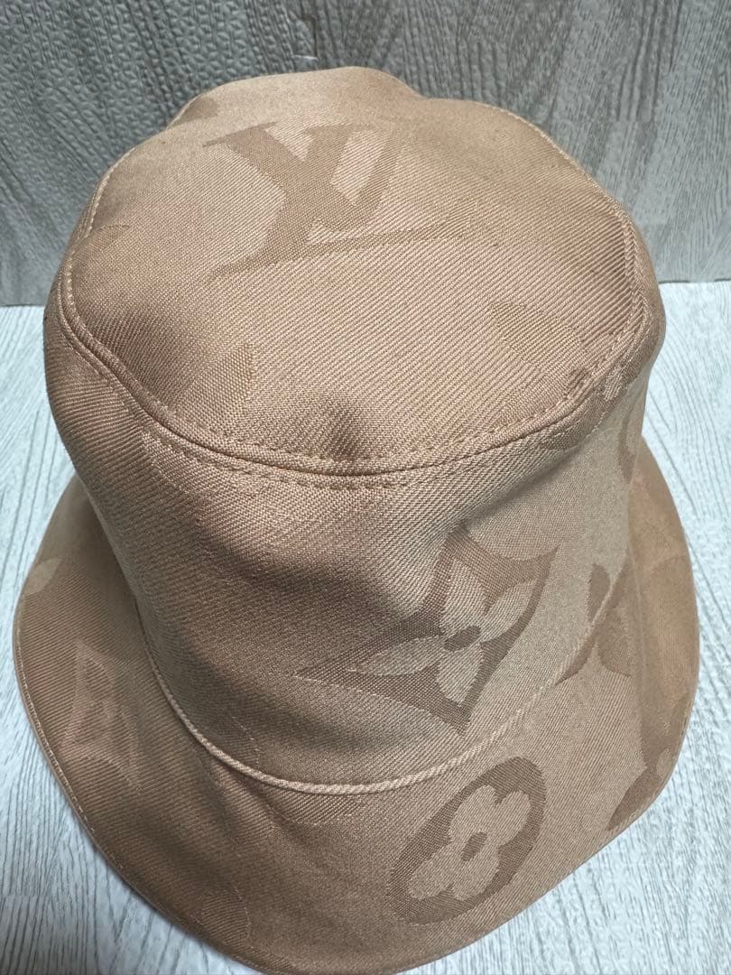 Louis Vuitton ベージュ バケットハット　リバーシブル