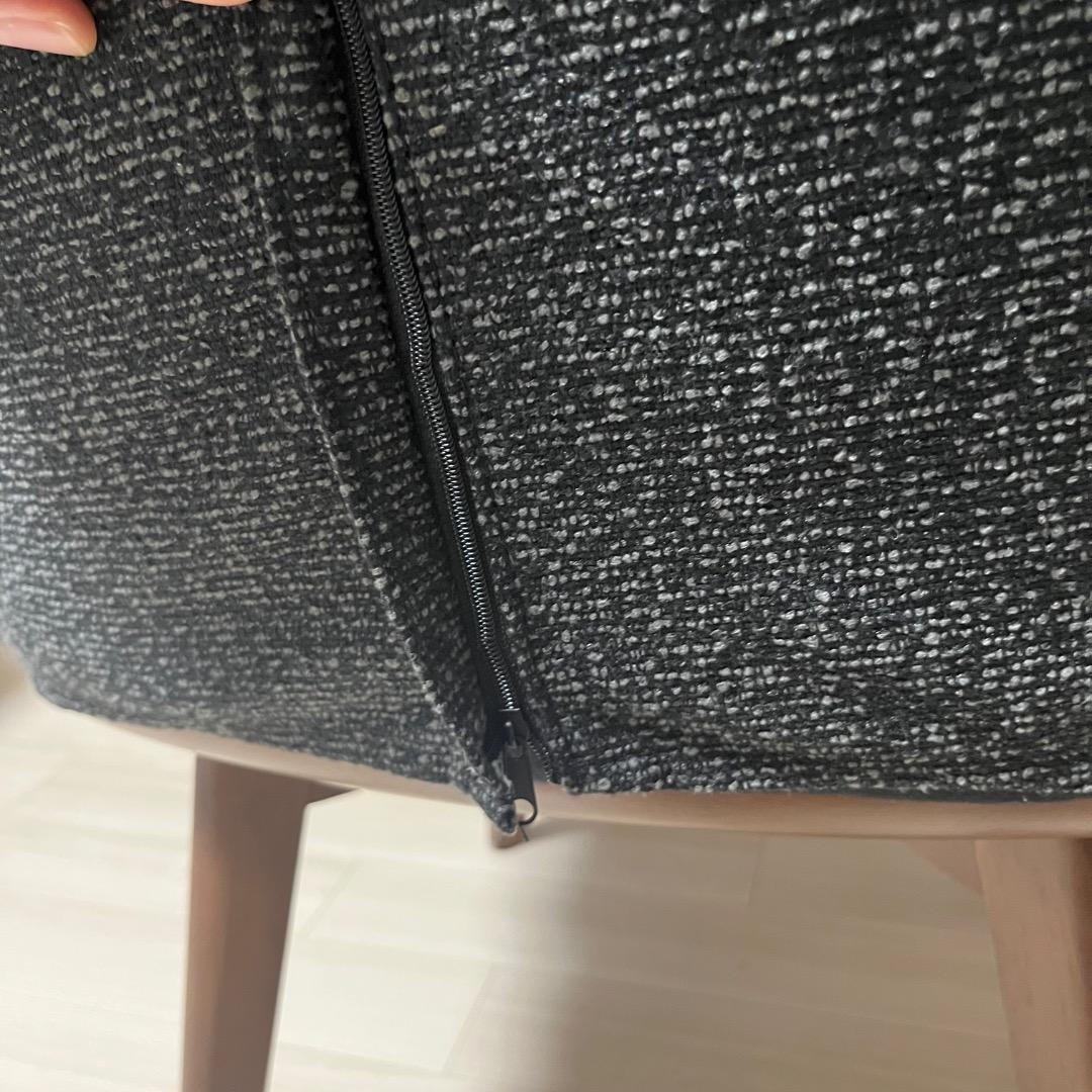 未使用品　シギヤマ家具 回転チェア ダークグレー 2023年製　オフィスチェア