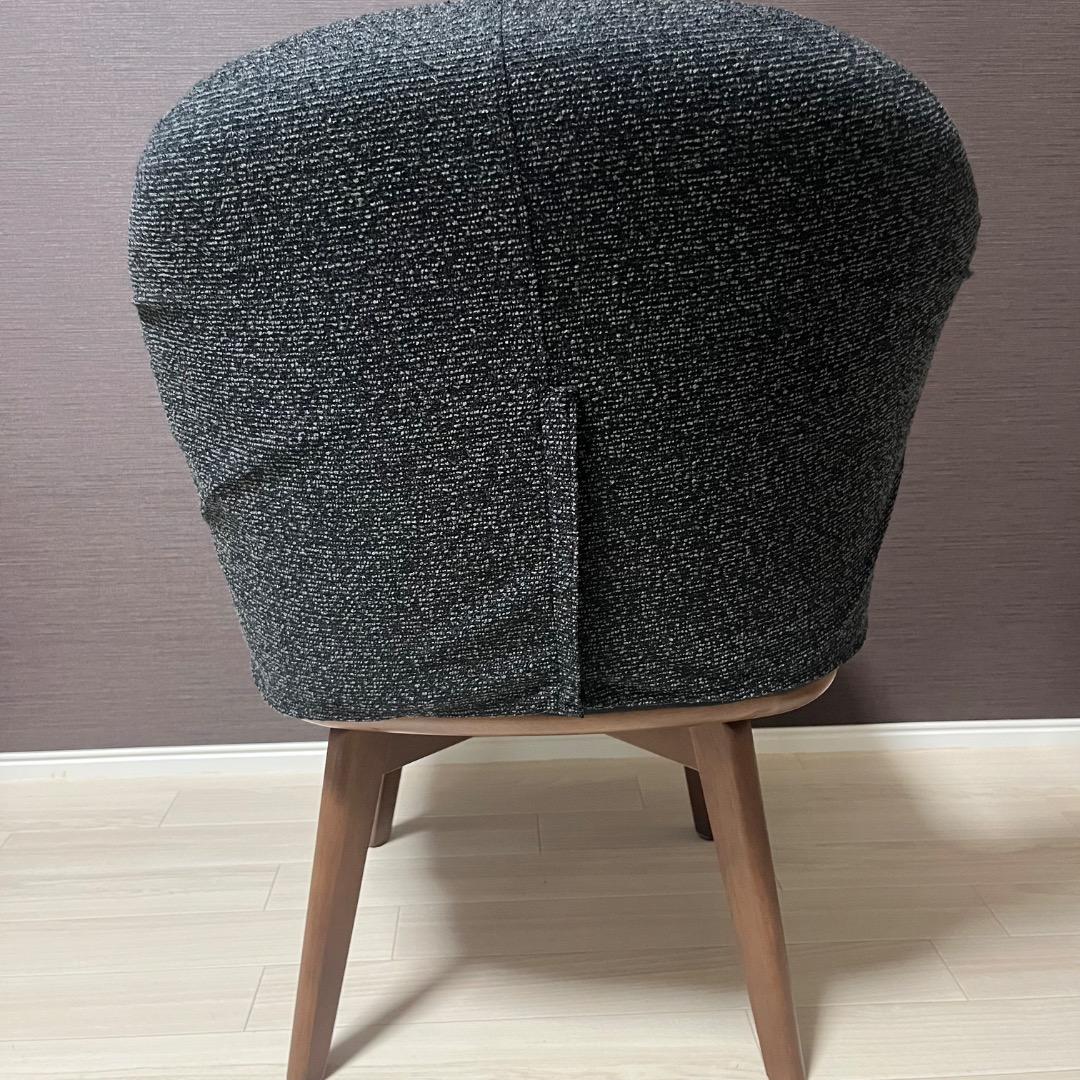 未使用品　シギヤマ家具 回転チェア ダークグレー 2023年製　オフィスチェア