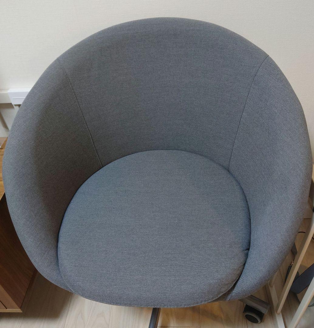 【美品】IKEA 回転チェア 椅子 キャスター付 SKRUVSTAスクルーヴスタ