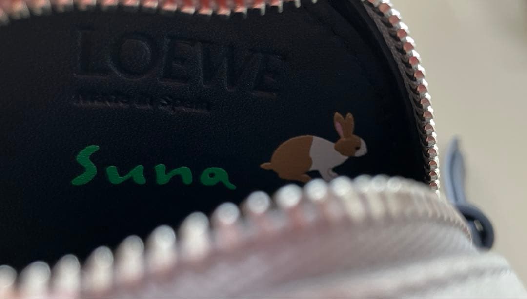 【美品】LOEWEロエベ うさぎクッキーケースラージ スナ・フジタ