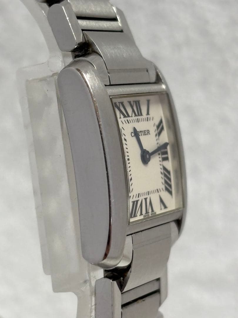【美品】カルティエ タンクフランセーズ SM クォーツ【2384】【稼働品】