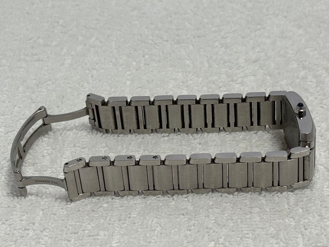 【美品】カルティエ タンクフランセーズ SM クォーツ【2384】【稼働品】
