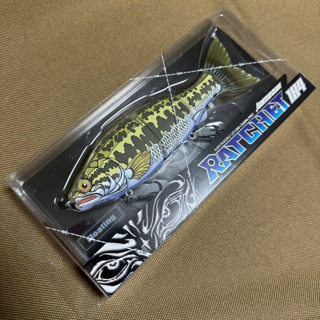 ガンクラフト ジョインテッドクロー ラチェット184 F 八百板浩司　アニメ塗り