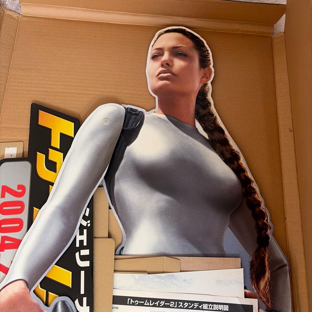 トゥームレイダー2 スタンディ　未組立　2004年 アンジェリーナ ジョリー
