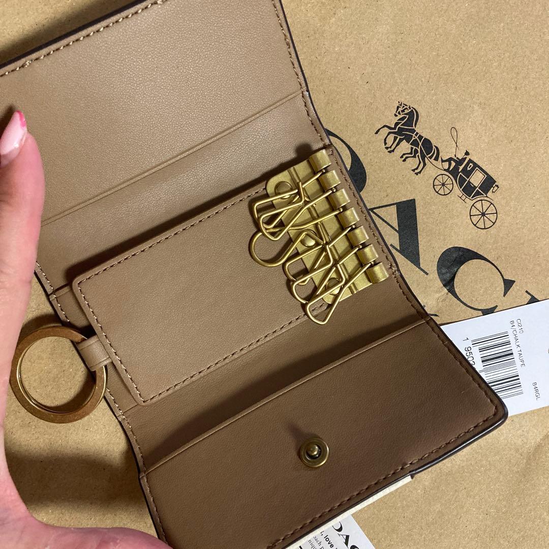 coach コーチ　正規品　ホース＆キャリッジ　キーケース　レザー