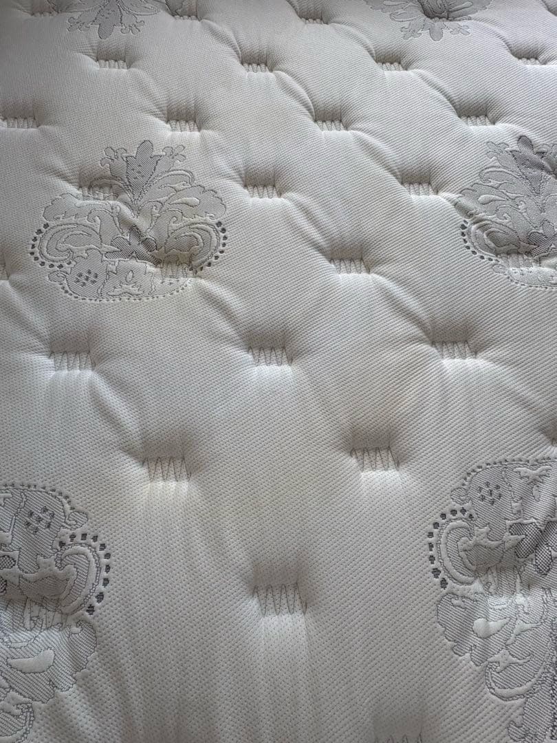 引き取り限定！ sealyセミダブルマットレス➕ニトリベッドフレーム