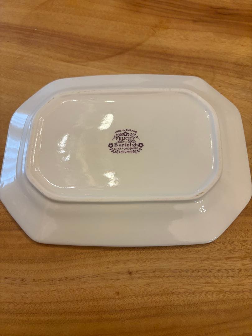 バーレイ　ジャグと角皿セット