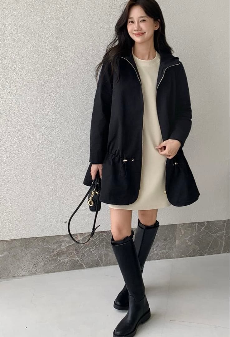 birthdaybash BB 3WAY CAPE COAT ブラック