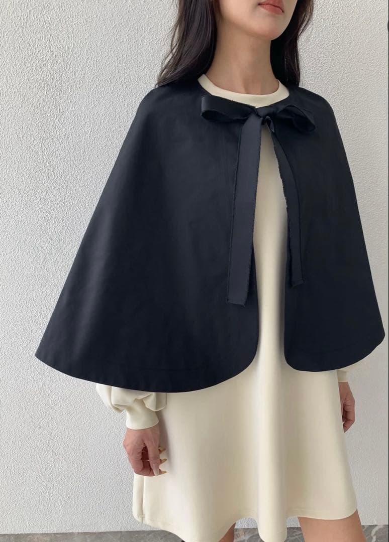 birthdaybash BB 3WAY CAPE COAT ブラック