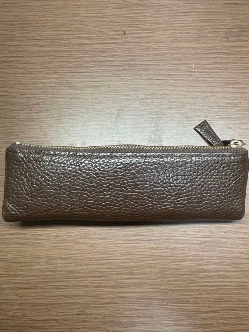 c company ルポペンケース ダークブラウン 筆箱 レザー