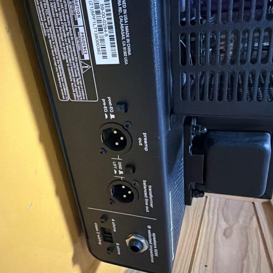 AMPEG PORTAFLEX PF-50T 最強の真空管DIとしても！