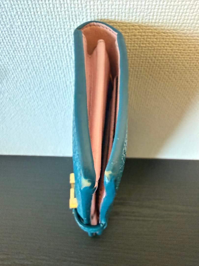 【値下げ不可】ルイヴィトン　LV ヴェルティカル ウォレット　グリーン　長財布