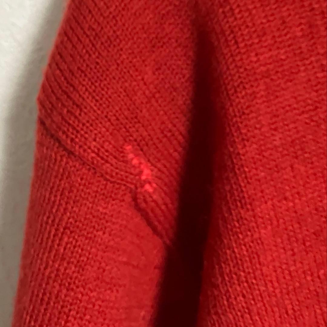 【雰囲気抜群❗️】90's HYSTERIC GLAMOUR 刺繍 ニットパーカー